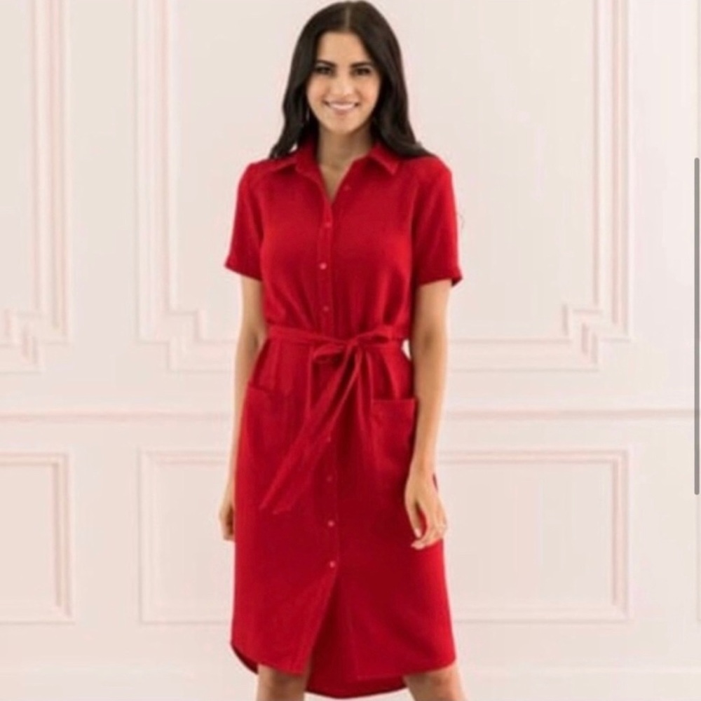 Rachel Parcell midi shirtdress